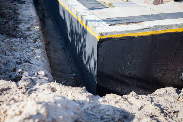 Residential Waterproofing installation at a Anna, IL home by SJ Waterproofing Pros